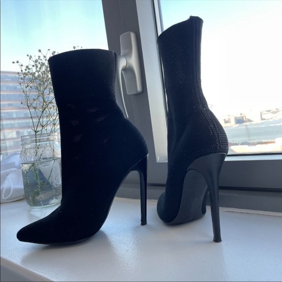 Steve Madden Stiletto Sock Booties - Picture 3 of 4